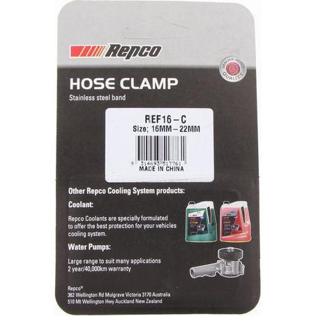 Repco Hose Clamp 16-22mm REF16-C