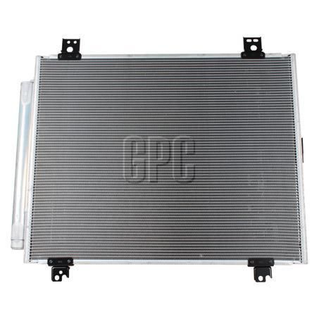 Denso Air Conditioning Condenser Parallel Flow Inlet Pad Outlet Pad CNX9360