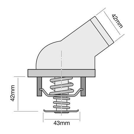Tridon Thermostat - 89 Degrees C TT458-192P