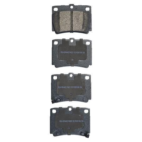 RDA GP MAX LOW METALLIC BRAKE PAD SET MITSUBISHI CHALLENGER PAJERO RDB1390
