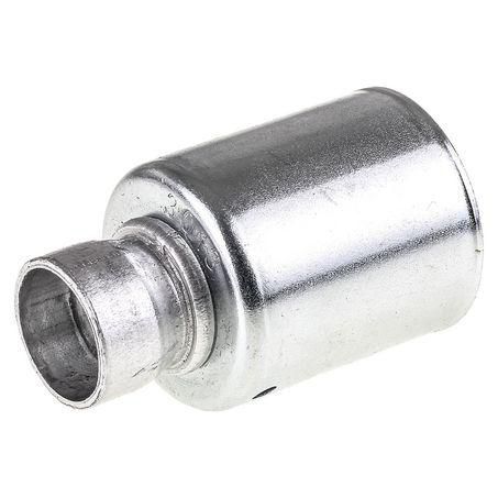 Atco Aluminium Fitting # 10 Weld On - Beadlock Step Up #12 Straight BLX6605