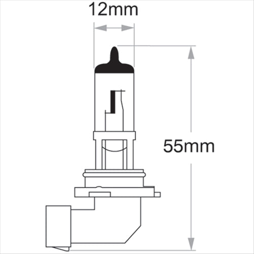 HB4 P22D GLOBE 12V 51W 48006BL