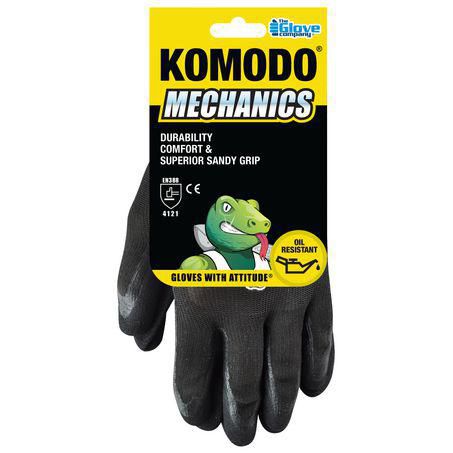 KOMODO Mechanics Gloves 1 Pair Large 630203