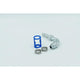 Burgaflex Steel Fitting # 8 MOR - Reduced Burgaclip #8 90° SCX1422