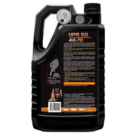 Penrite HPR 50 40-70 Engine Oil 5L