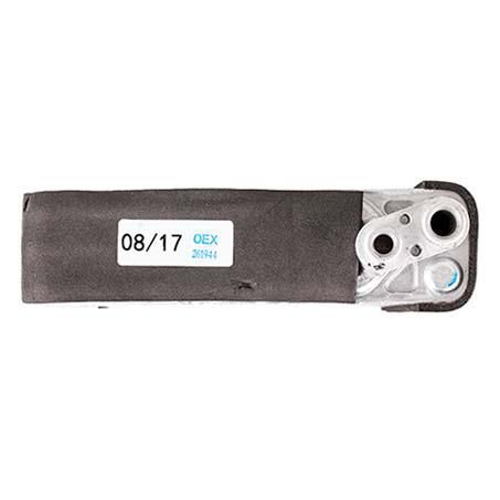 OEX Evaporator Core Plate and Fin Inlet Fitting Pad Outlet Fitting Pad