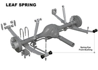 SUPERPRO LEAF SPRING FRONT EYE BUSHING KIT HYUNDAI ILOAD - SPF3779K