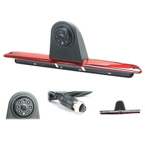 Rear Stop Light Brake Camera for Mercedes Sprinter / VW Crafter 2006-2016 | IR Night Vision | PAL 4-Pin