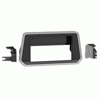 Nissan Sentra / Sunny / Pulsar 2020+ Double DIN Dash Kit | Gloss Black & Silver Trim | Radio Installation