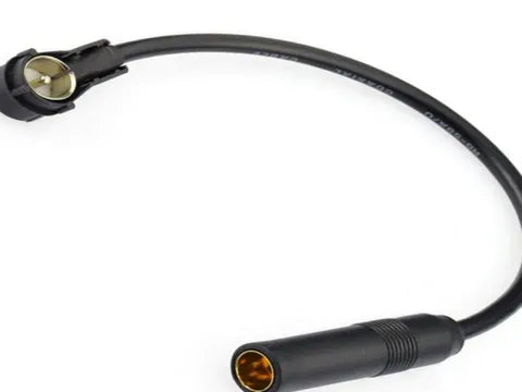 Standard ISO Female to Euro "Button" Female Antenna Adapter Lead