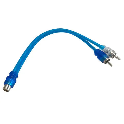 RCA Adapter | 1 Female to 2 Male RCA Splitter / Y-Adapter