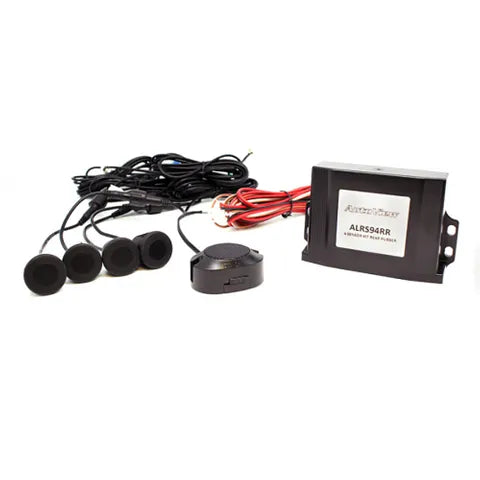 AVS Autoview Rear Parking Sensor Kit – 4 x Rear Rubber Sensors with Audible Buzzer