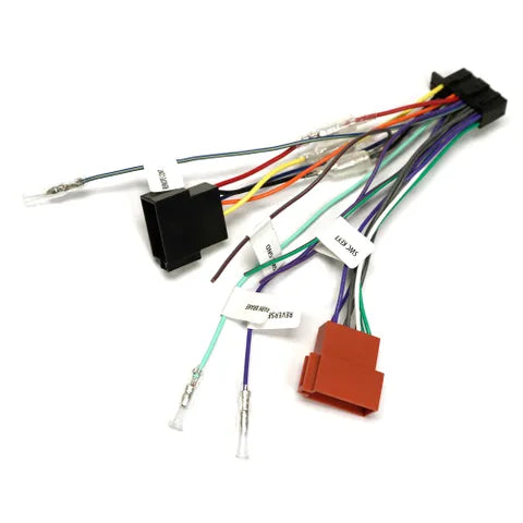 Kenwood Car Stereo ISO Wiring Harness (22-Pin, Compatible with 2025 Onwards A/V Units)