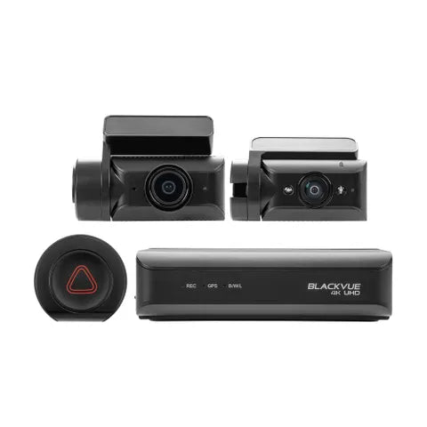 BlackVue DR970X-2CH Plus Box 4K IR UHD Dashcam 64GB – Front & Interior Cameras