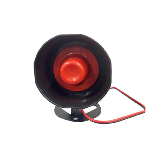 Mongoose 24V Standard Siren | Heavy-Duty Two-Tone Alarm Sounder for 24-Volt Vehicle Systems