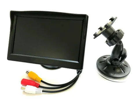 Mongoose 5-Inch Pedestal Monitor – Vehicle LCD Display