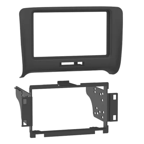 Black Double DIN Dash Kit for Audi TT (2006-2015) â€“ Stereo Radio Installation & Fitting Kit