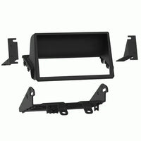 SUITS TOYOTA YARIS & MAZDA CX-3 DOUBLE DIN DASH KIT (2016-2020) | OEM-STYLE BLACK FITTING FACIA
