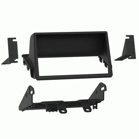 SUITS TOYOTA YARIS & MAZDA CX-3 DOUBLE DIN DASH KIT (2016-2020) | OEM-STYLE BLACK FITTING FACIA