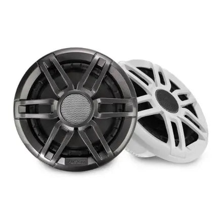 Fusion X-Series 6.5" Marine Speakers | 200W Pair with Sports Grill (XS-F65SPGW) | IP66 Weatherproof White