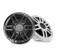 Fusion X-Series 6.5" Marine Speakers | 200W Pair with Sports Grill (XS-F65SPGW) | IP66 Weatherproof White