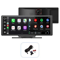 Ottocast Wireless CarPlay & Android Auto 10” Touchscreen with 2K Front & Rear Camera System | All-in-One In-Car Display