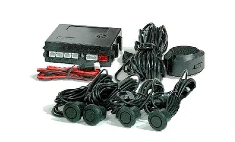 Mongoose Reverse Parking Sensor Kit – 27mm Rubber Sensors for Metal Bumpers