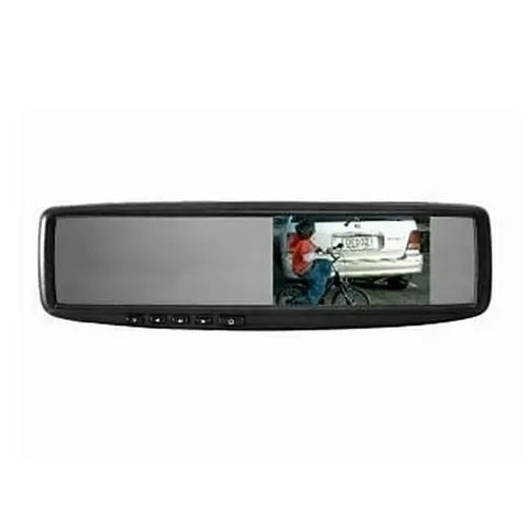 Mongoose 4.3" Universal Clip-On Rear View Mirror LCD Monitor