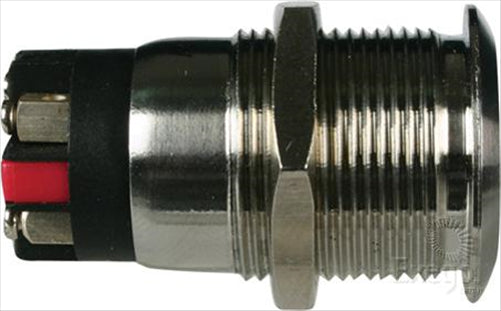 OEX Push Button Switch On/Off SPST 12V Blue Illuminated (Contacts Rated 5A