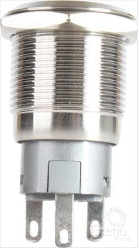 OEX Rocker Switch On/Off SPST 12V Clear Illuminated (Contacts Rated 5A @