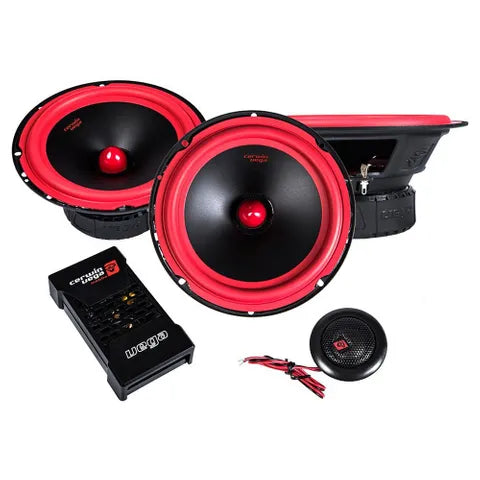 Cerwin-Vega Vega Series 6.5" Component Speakers | 2-Way 400W Peak Power, High-Performance Car Audio