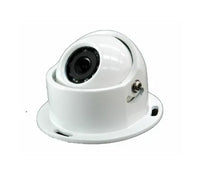 Mongoose CCD White Dome Camera – NTSC High-Resolution Security Camera