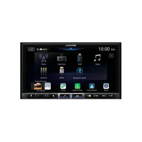 Alpine Halo 7" Head Unit | Wireless Apple CarPlay & Wired Android Auto