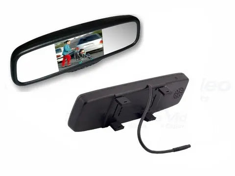 Mongoose 5-Inch Universal Clip-On Rear View Mirror Monitor