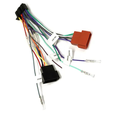 JVC Car Stereo ISO Wiring Harness (22-Pin, Compatible with 2025 Onwards A/V Units)