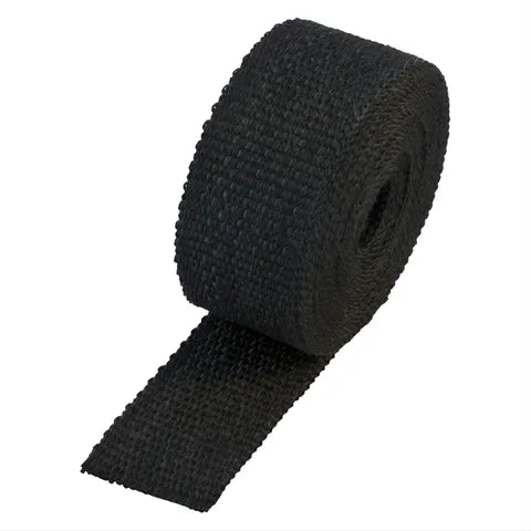 Heatshield Black Exhaust & Header Wrap – 2" x 7m Roll