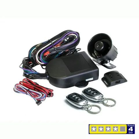 Mongoose 4 Star Immobiliser & Alarm | Certified Vehicle Security System