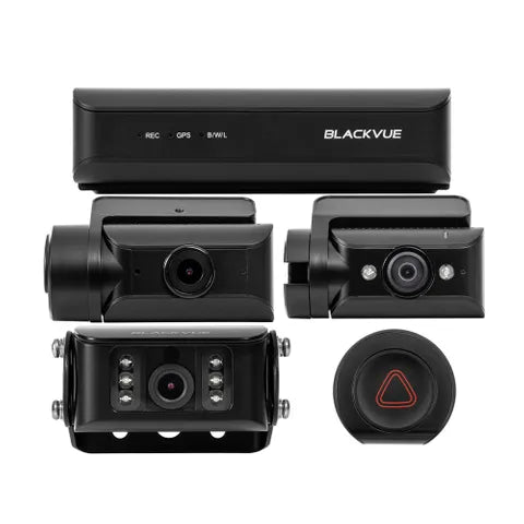 BlackVue DR770X-BOX Truck Pro 3-Channel 2K Dash Camera System with Central Record Box – 64GB
