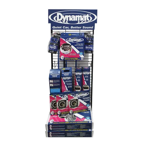 Dynamat Floor Display Stand – Retail Display for Sound Deadening Products