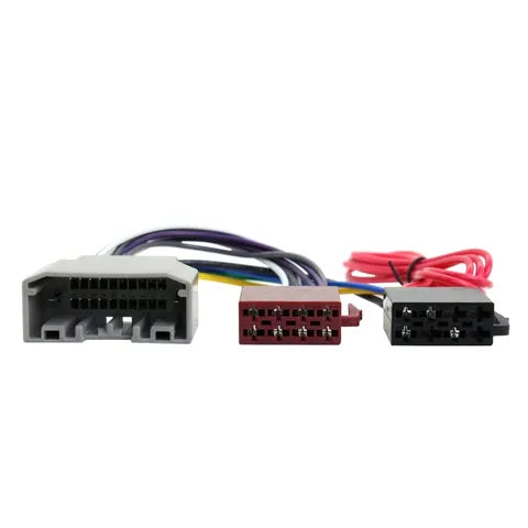 Chrysler Dodge Jeep 2007-Up Car Stereo Harness Adapter to ISO Plugs