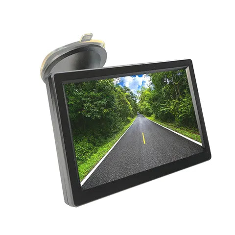 AVS 5-Inch Suction Mount RCA LCD Monitor – Car Rearview Display