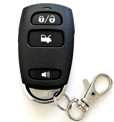Mongoose M60 3-Button Remote (Blue LED) | 303MHz - 2023 Design