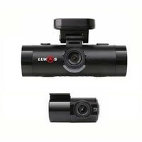 Lukas 2-Channel Dash Cam – 1080P Front + 720P Rear, WiFi, GPS, ADAS, 32GB MicroSD Included