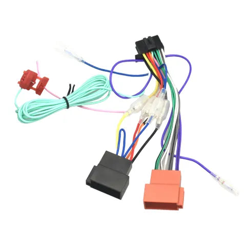 Pioneer 16-Pin Car Stereo Wiring Harness Adapter | To ISO Connector