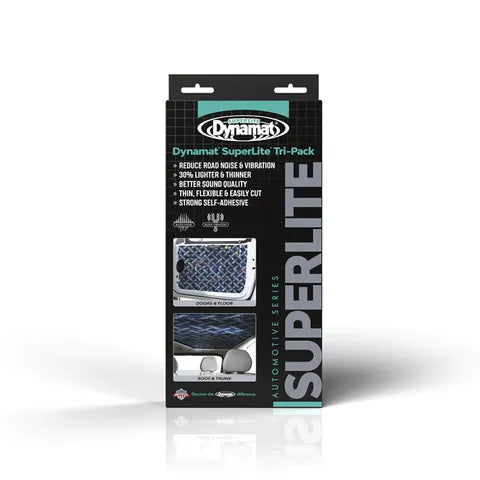 Dynamat SuperLite Tri-Pack Sound Deadening – 457mm x 812mm x 0.9mm, 3 Sheets