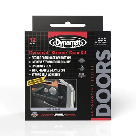 Dynamat Xtreme Door Kit Sound Deadening – 305mm x 914mm x 1.72mm, 4 Sheets