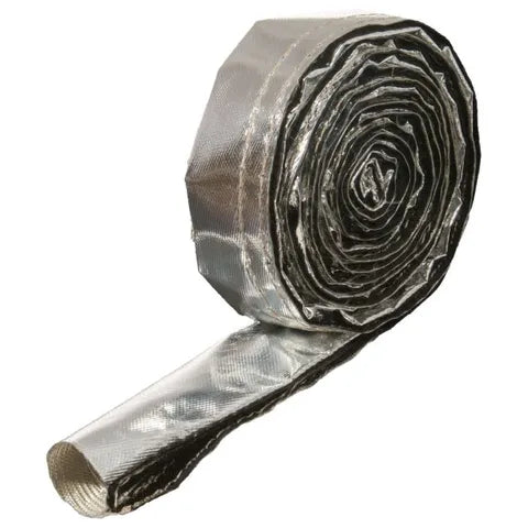 Heatshield ThermaFlect Sleeve – 1-1/4" x 10' Hook & Loop Heat-Reflective Tubing