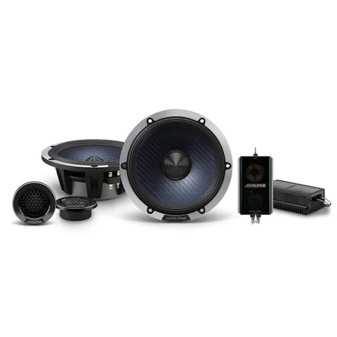 Alpine DP2-Series 6.5" 2-Way Component Speaker | 50W RMS