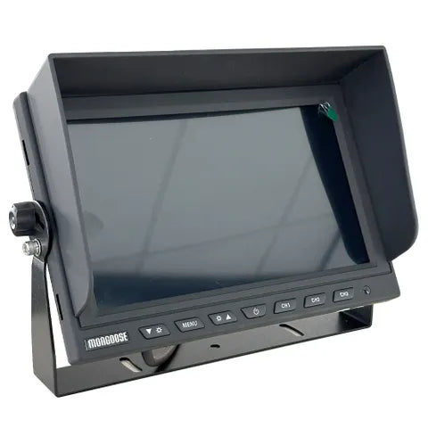 Mongoose 9" AHD 1080p Rear View Monitor – 3 Camera Inputs