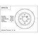 TRW Disc Brake Rotor 235mm x 18 Min
